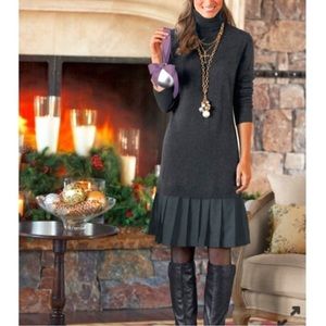 NWT Soft Surroundings Sweater Dress TXL